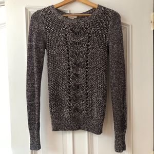 Knit Purple Sweater